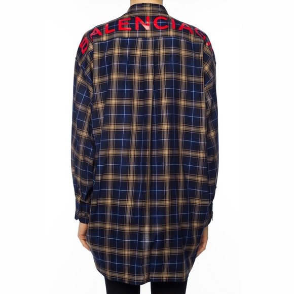 New Balenciaga Checked Shirt - Picture 2 of 13